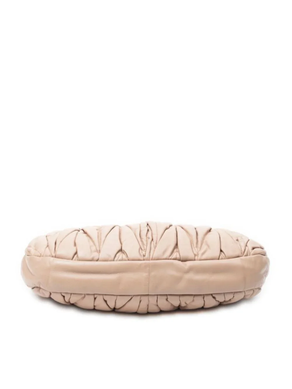 Miu Miu Miu Hobo Light Pink Nappa Matelasse Leather